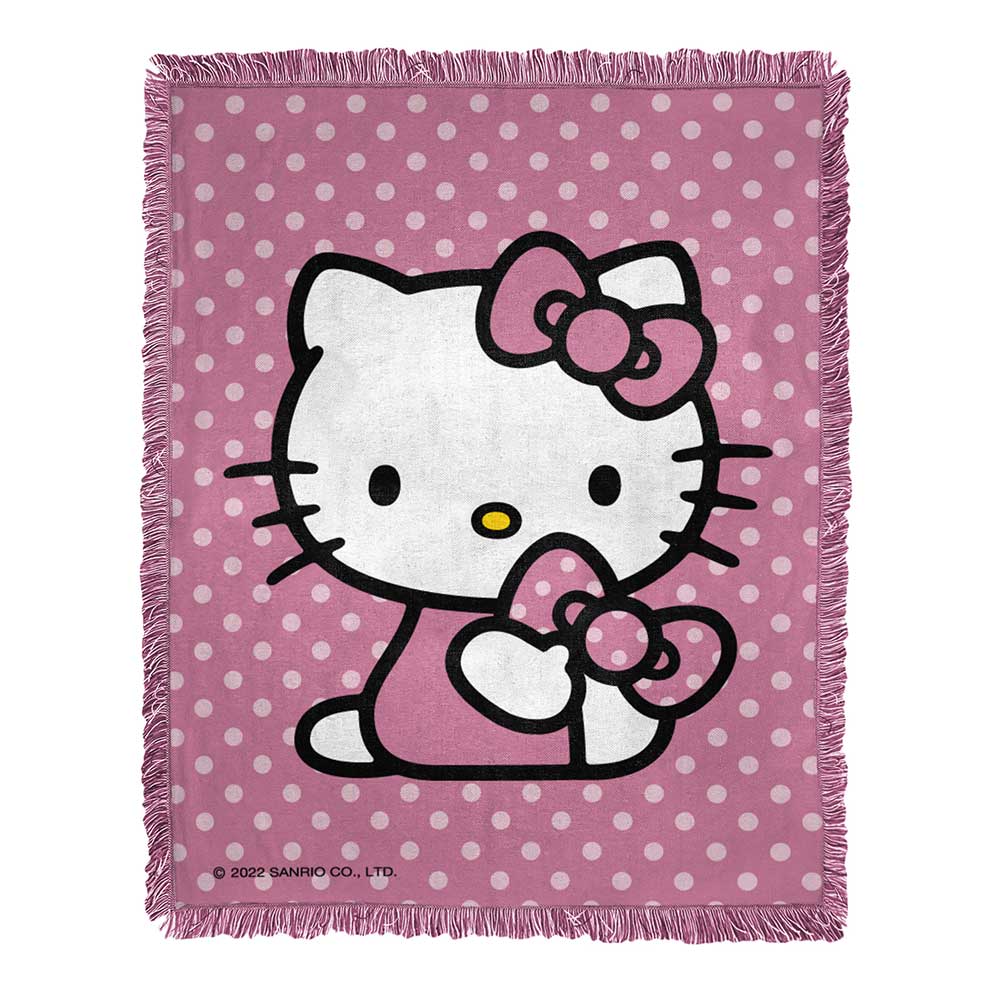 Hello hotsell Kitty Blanket and Throw