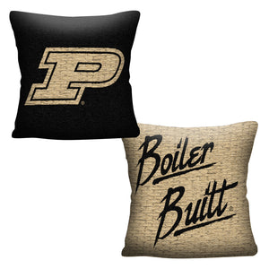 NCAA Purdue Boilermakers Invert Pillow 20x20 Inches
