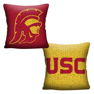 NCAA USC Trojans Invert Pillow 20x20 Inches