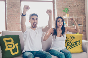 NCAA Baylor Bears Invert Pillow 20x20 Inches