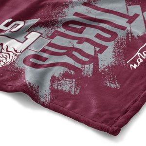 NCAA Texas Southern Tigers School Tradition Silk Touch Throw Blanket 50x60 Inches