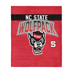 NC State Wolfpack Silk Touch Throw Blanket 50x60 Inches
