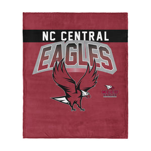 North Carolina Central Eagles Silk Touch Throw Blanket 50x60 Inches