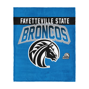Fayetteville State Broncos Silk Touch Throw Blanket 50x60 Inches