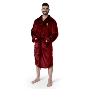 NCAA USC Trojans L/XL Silk Touch Robe 26x47 Inches