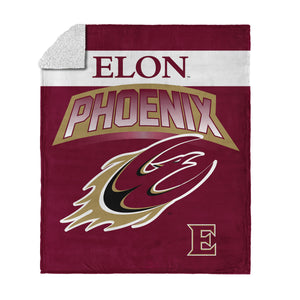 Elon Phoenix Silk Touch Sherpa Throw Blanket 50x60 Inches