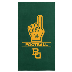 NCAA Baylor Bears Number 1 Fan Beach Towel 30x60 Inches
