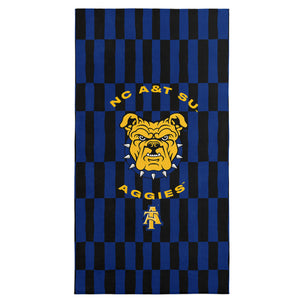 North Carolina A&T Aggies Beach Towel 30x60 Inches