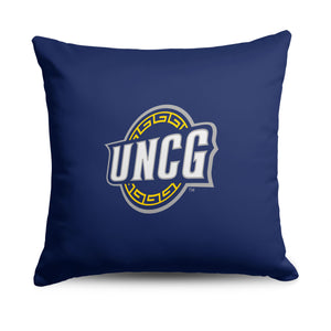 UNC Greensboro Spartans Throw Pillow 18x18 Inches