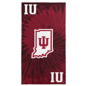 Indiana Hoosiers NCAA Psychedelic Beach Towel 30 x 60 inches