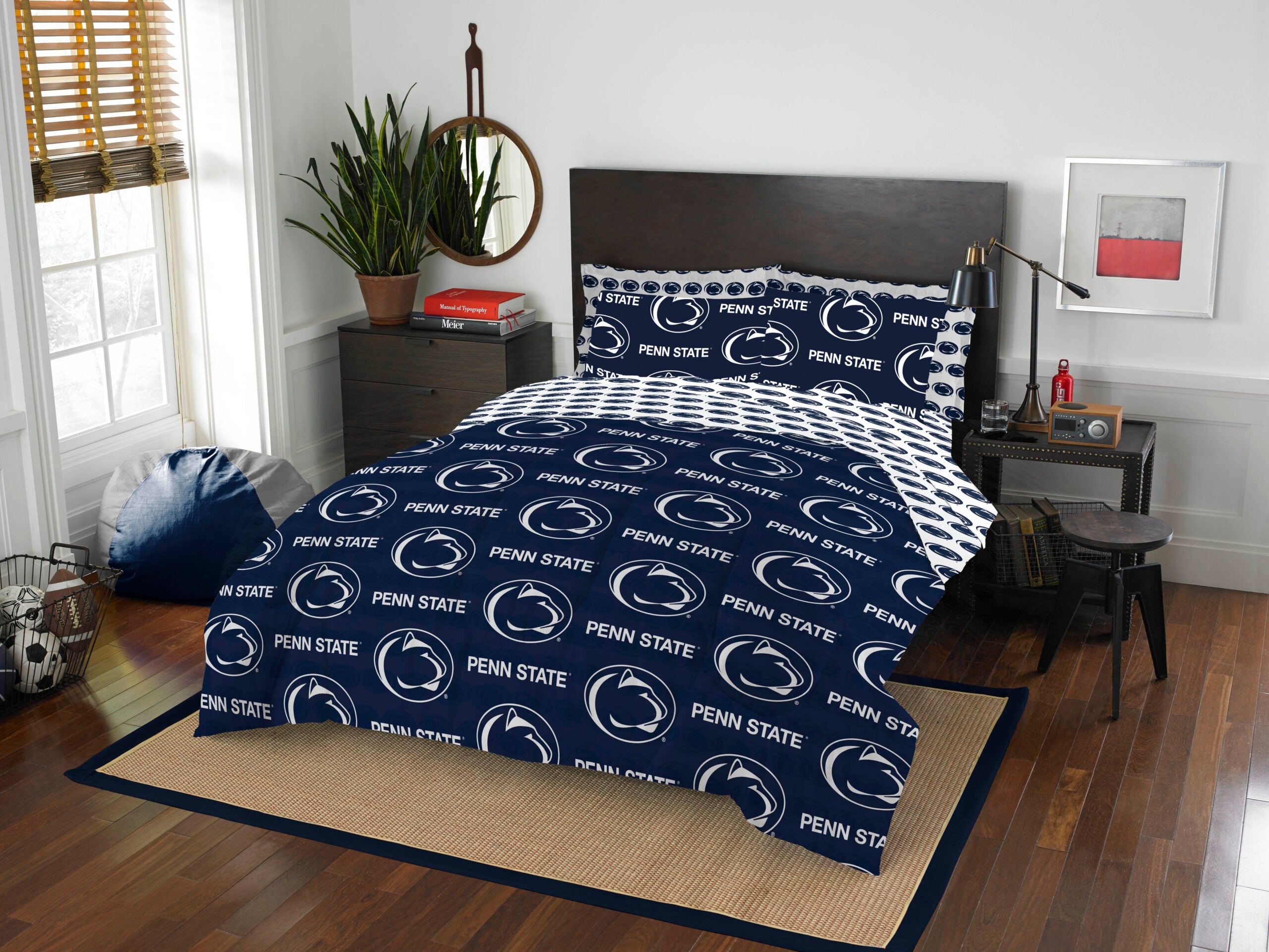 NFL PITTSBURG STEELERS 7PC BEDDING SET factory