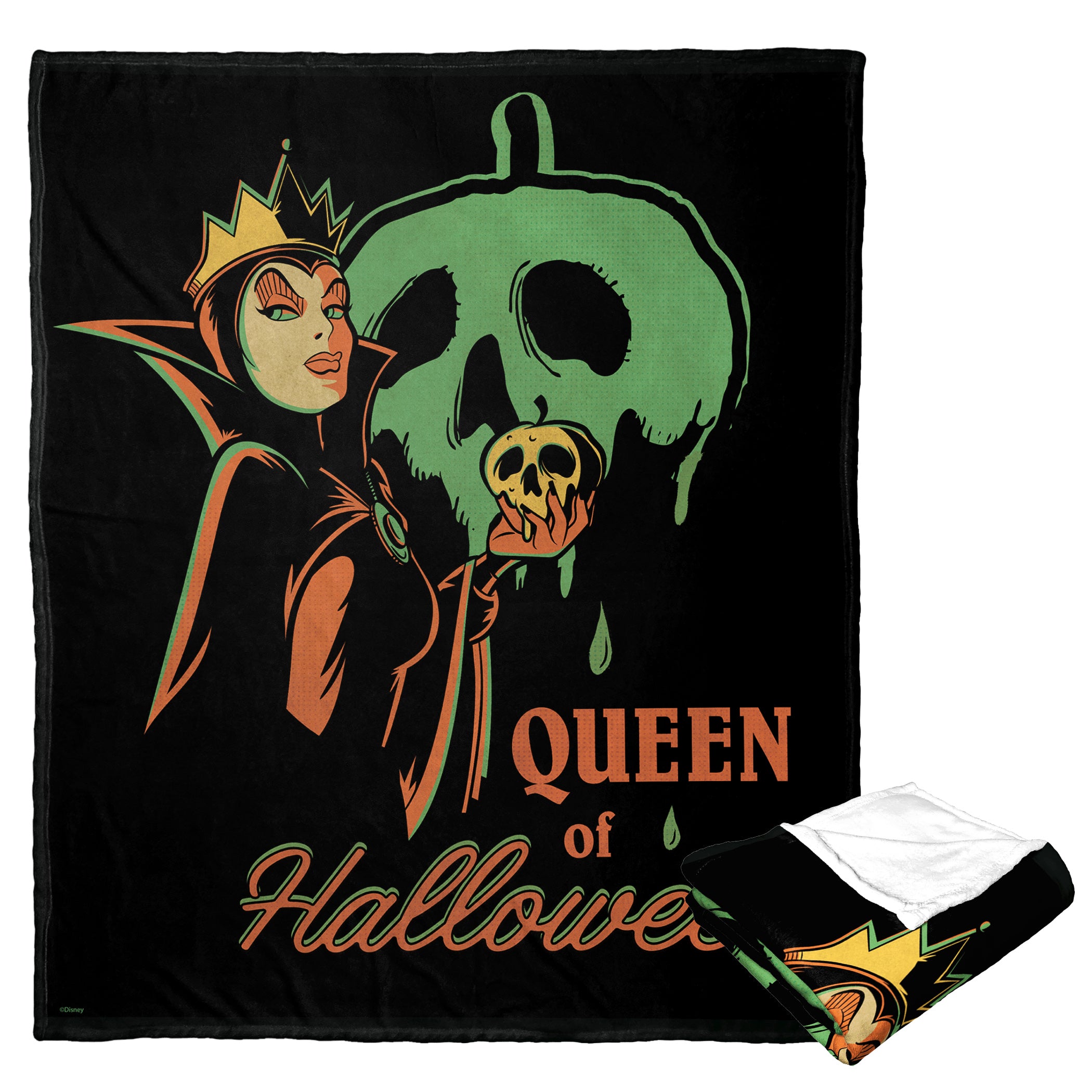 Happy 2024 Halloween Queen blanket