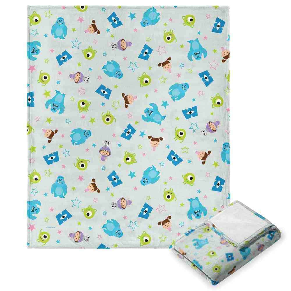 monsters inc crib sheet Disney Wonder of Pixar Classic Monsters Silk Touch Throw Blanket