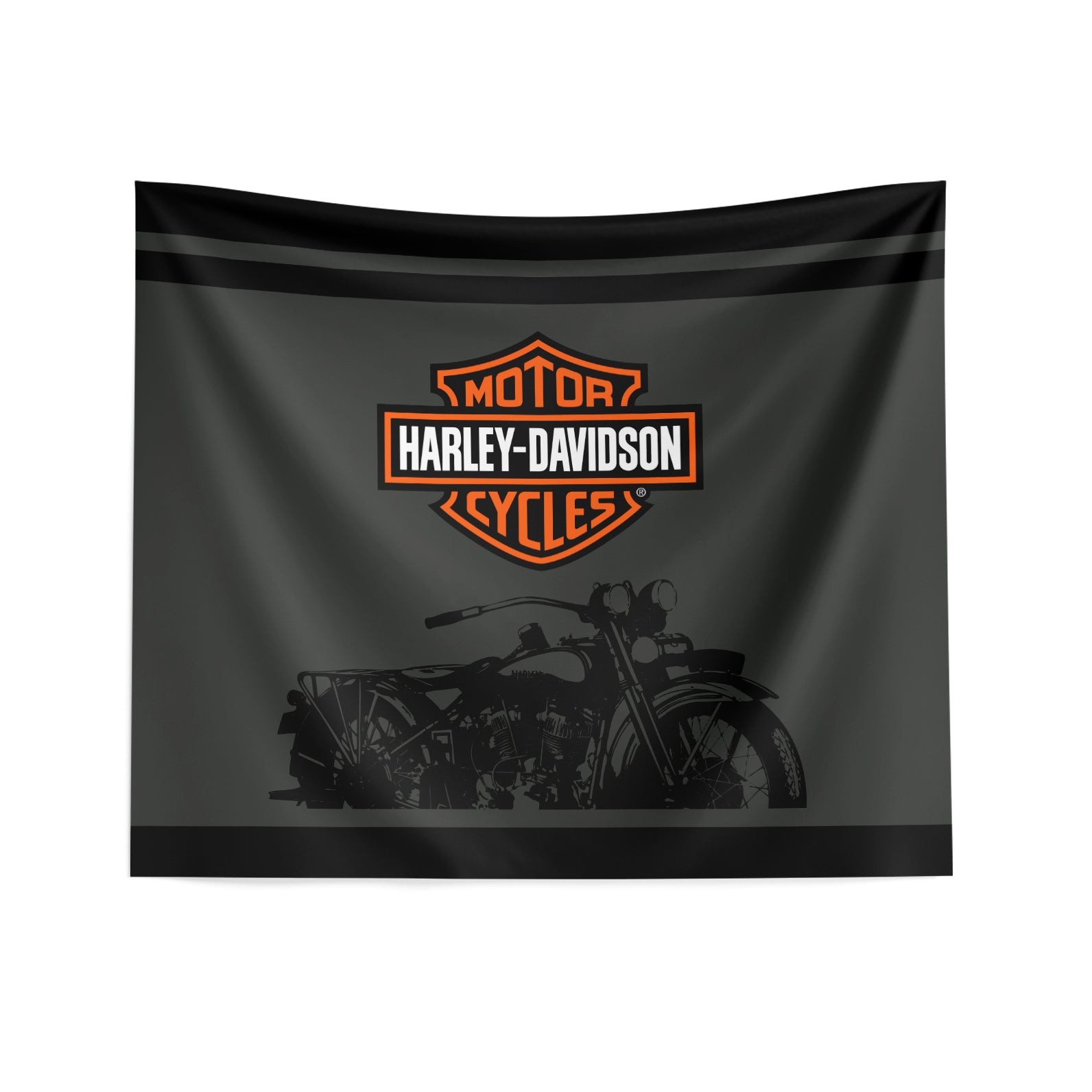 Harley Davidson Simple HD Wall Hanging 34x40 inches