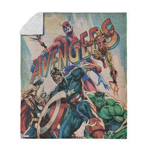 Marvel Beyond Comic Silk Touch Sherpa Throw Blanket 50—60 Inches
