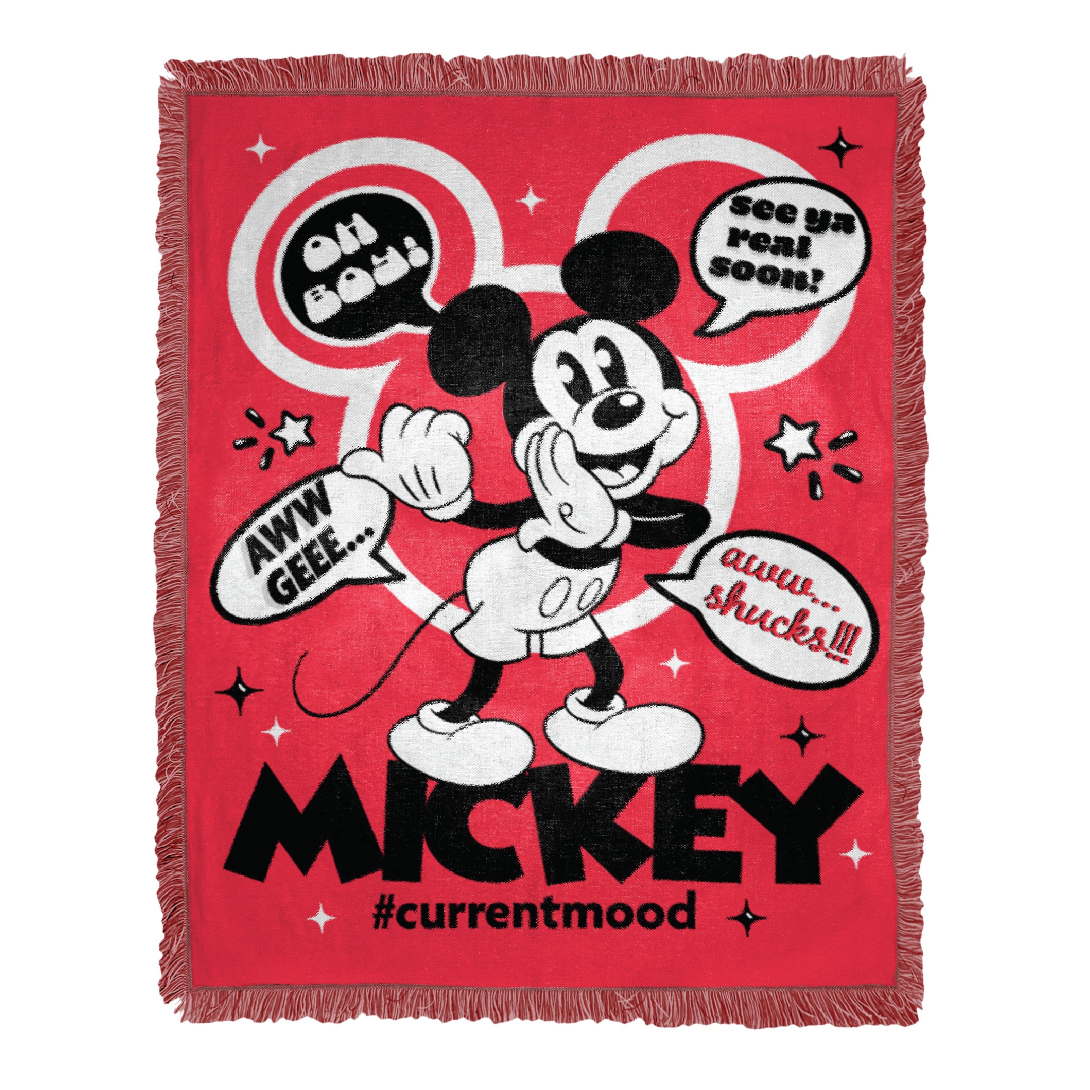 Mickey store mouse throw