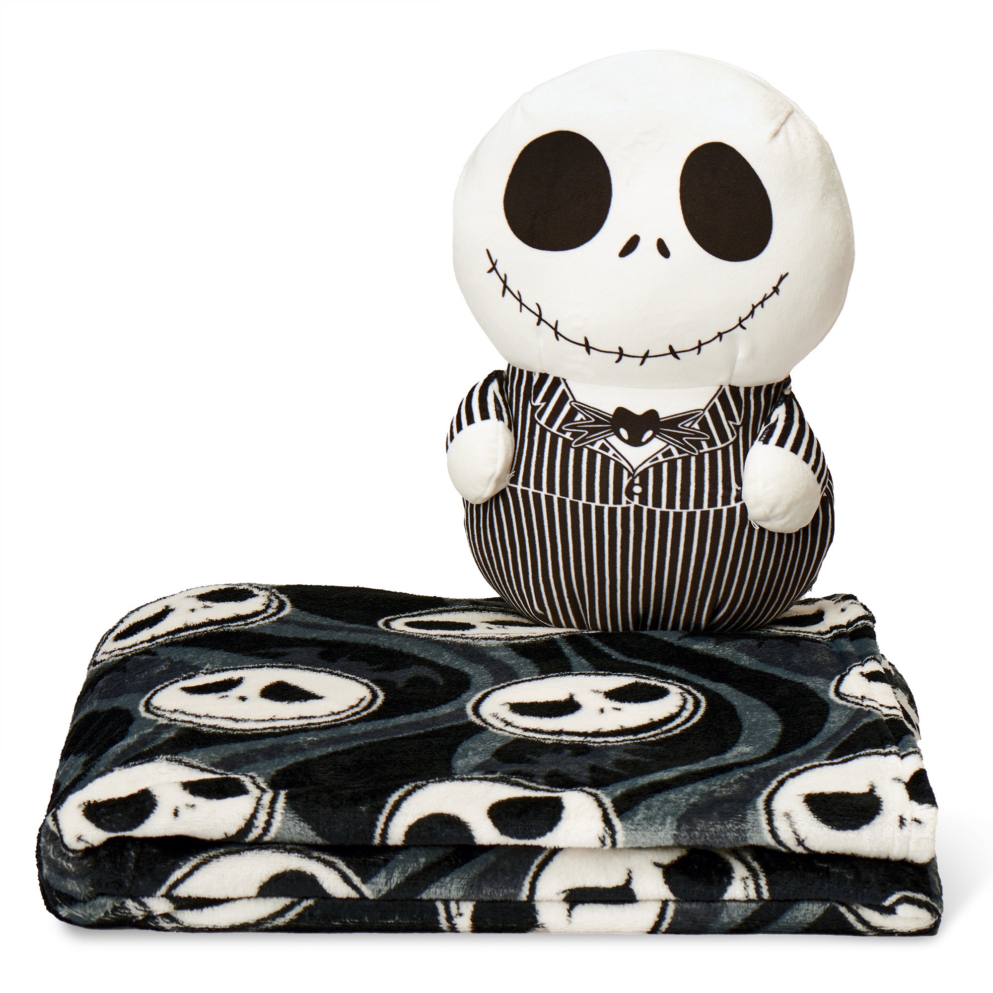 Disney Jack Skellington Plush Throw good Blanket