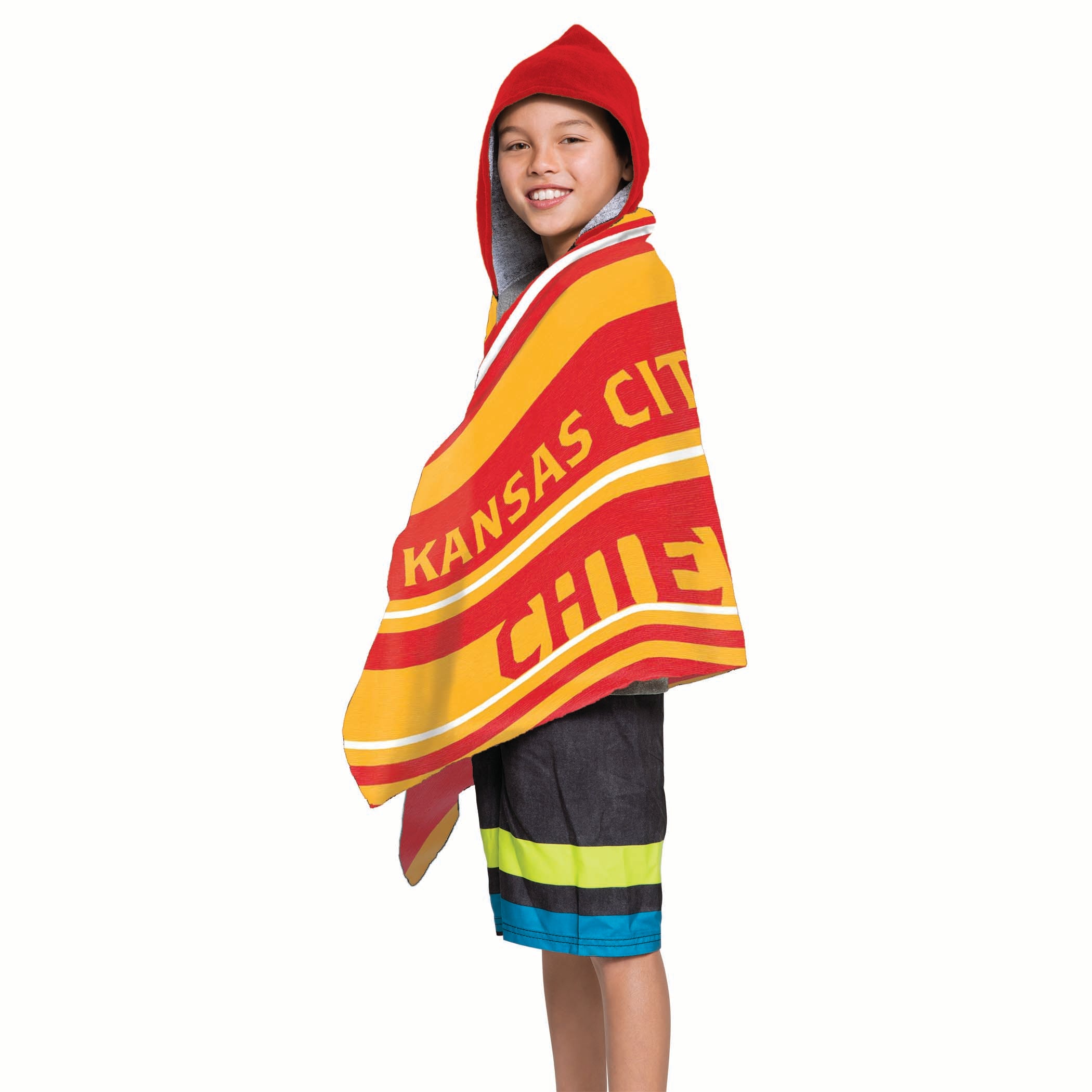 Kansas City popular Chiefs Hooded Poncho