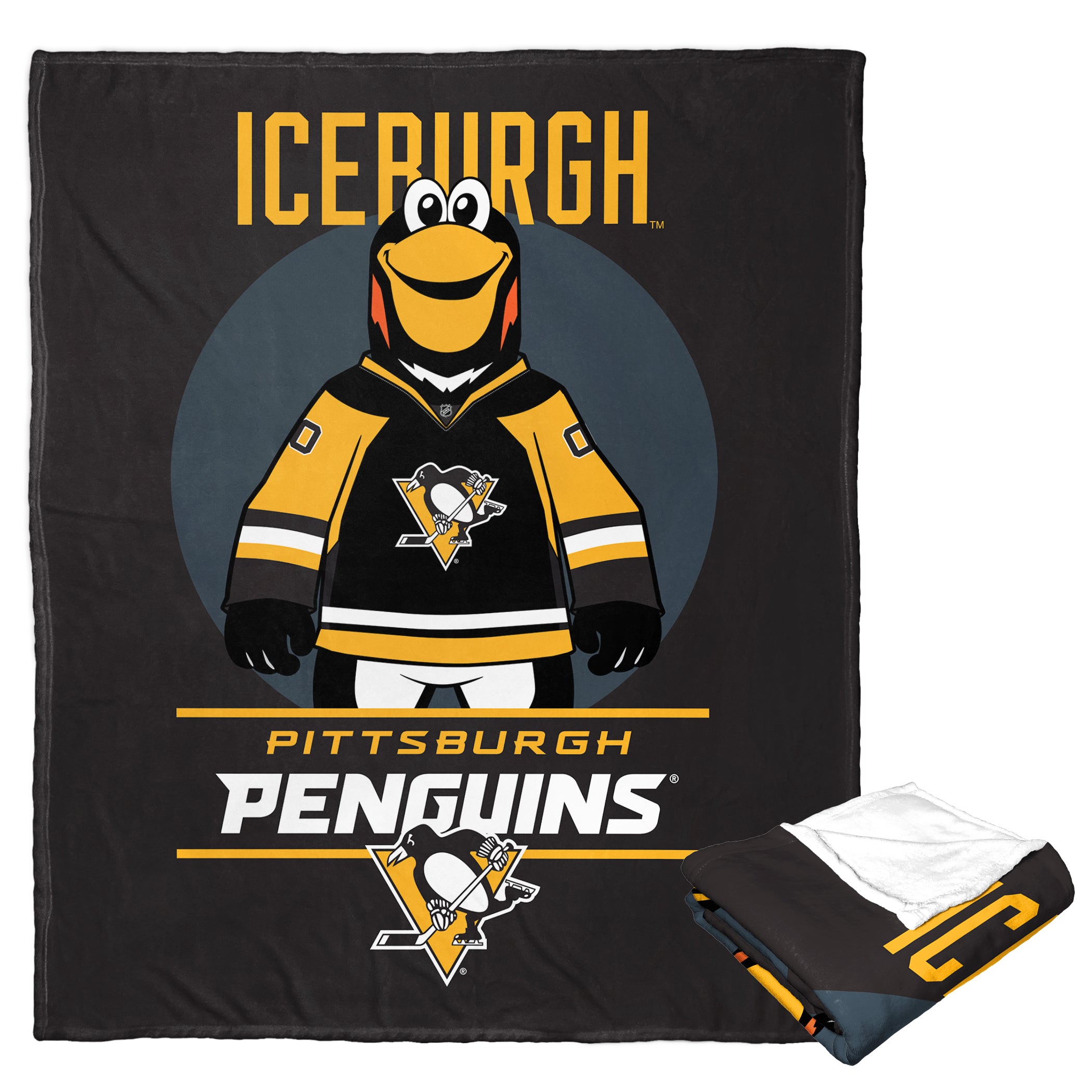 Penguin stadium outlet blanket, pittsburgh penquin, blanket