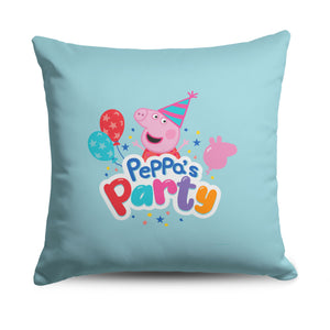 Hasbro Peppa Pig Peppa’s Party Throw Pillow 18X18 Inches