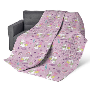 Peppa Pig Peppa Fairgrounds Quilted Throw Blanket 60 x 80 inches