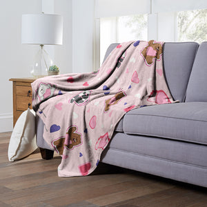 Cartoon Network We Bare Bears Sweet Bears Silk Touch Throw Blanket 50x60 Inches