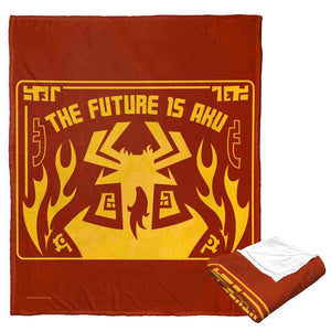 Cartoon Network Samurai Jack Future Is Aku Silk Touch Throw Blanket 50x60 Inches