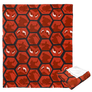 Cartoon Network Samurai Jack Jack Hexagons Silk Touch Throw Blanket 50x60 Inches