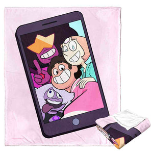 Cartoon Network Steven Universe Family Forever Silk Touch Throw Blanket 50x60 Inches