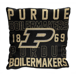 NCAA Purdue Boilermakers Stacked Pillow 20x20 Inches