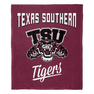 NCAA Texas Southern Tigers Alumni Silk Touch Throw Blanket 50x60 Inches