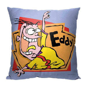 Cartoon Network Ed Edd N Eddy Eddy Throw Pillow 18x18 Inches