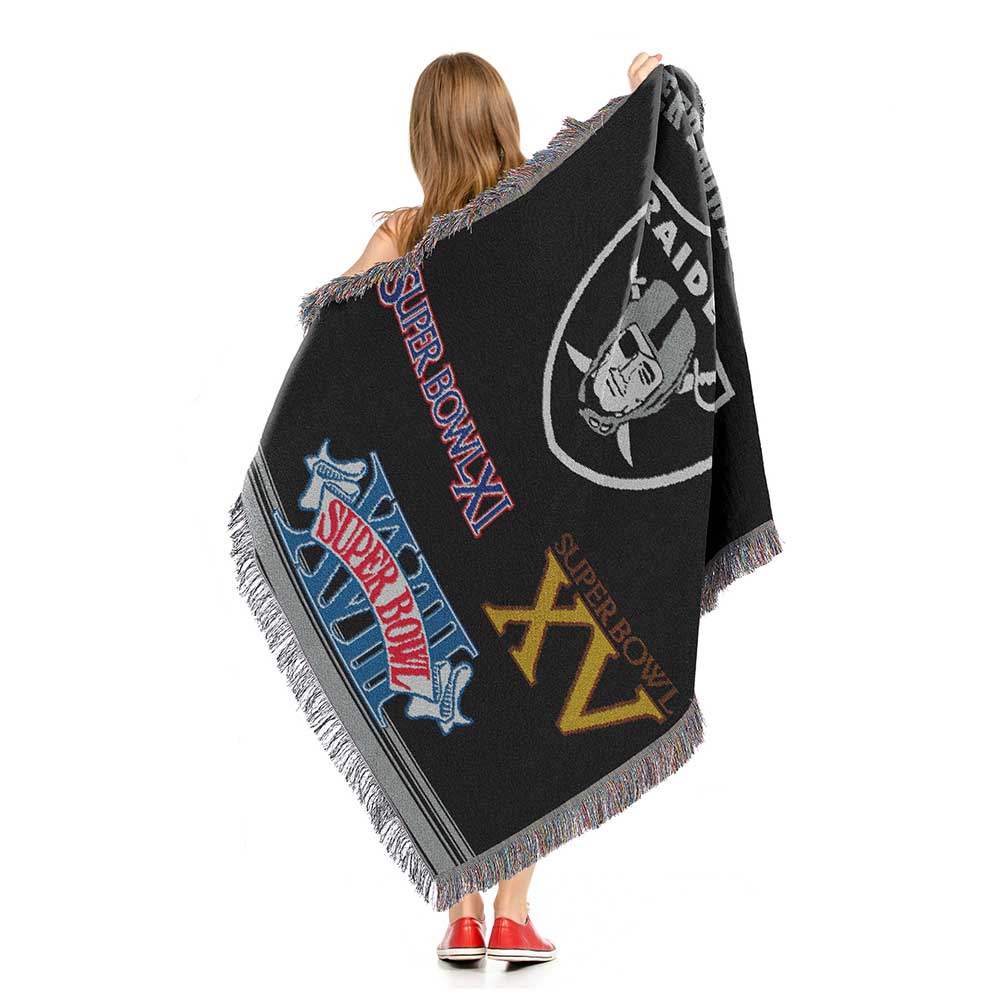 Las Vegas deals Raiders Woven Blanket