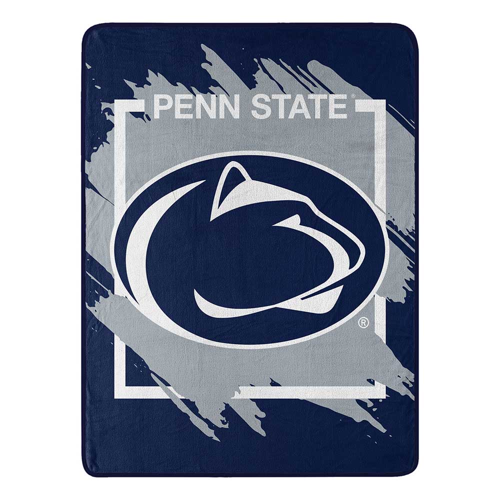 NCAA Dimensional Penn State Nittany Lions Micro Raschel Throw Blanket 46x60 Inches