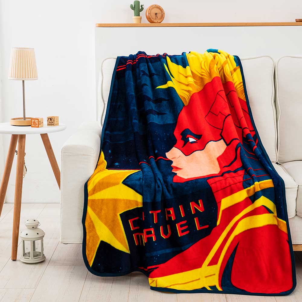 Marvel Bold Leader Silk Touch Throw Blanket 50x60 Inches