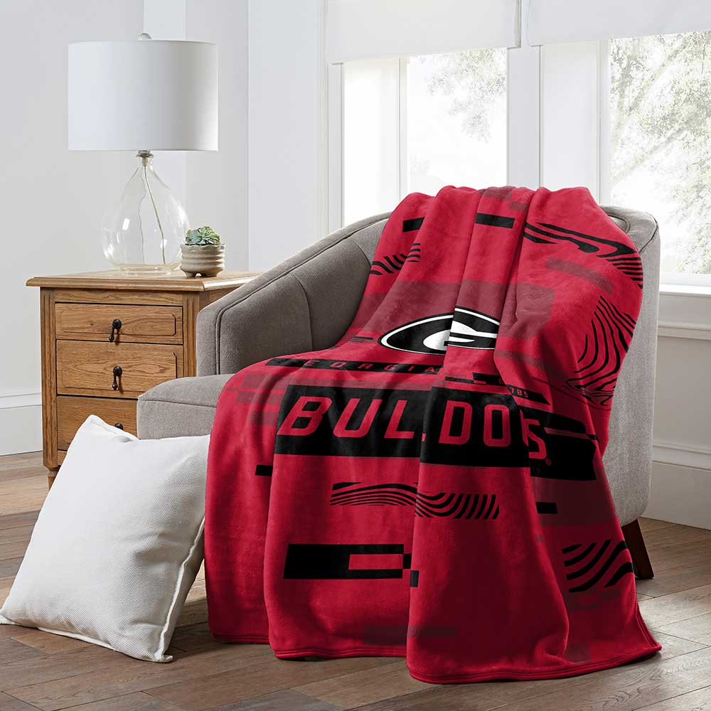 Rare Vintage deals Georgia bulldogs Twin Size Blanket 160 X 220 CM Super VIP