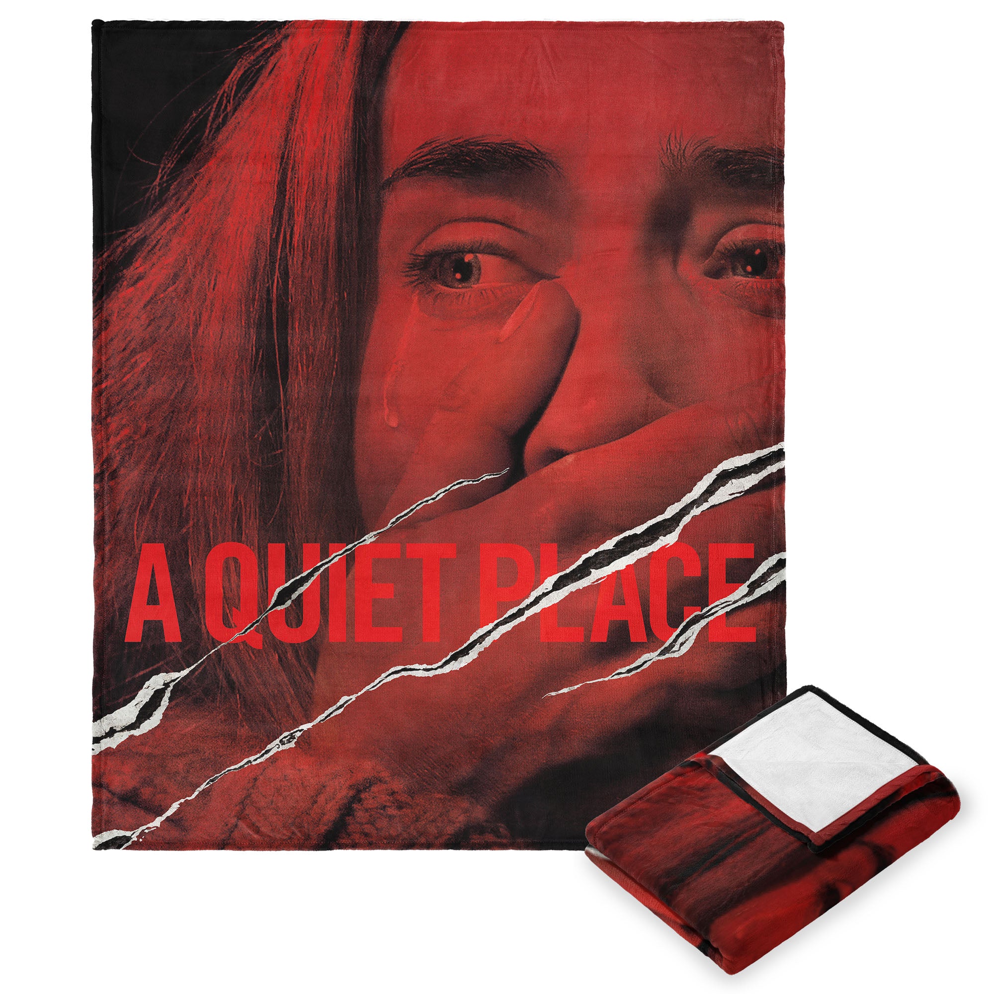 Paramount A Quiet Place Movie Poster Silk Touch Throw Blanket 50X60 Inches