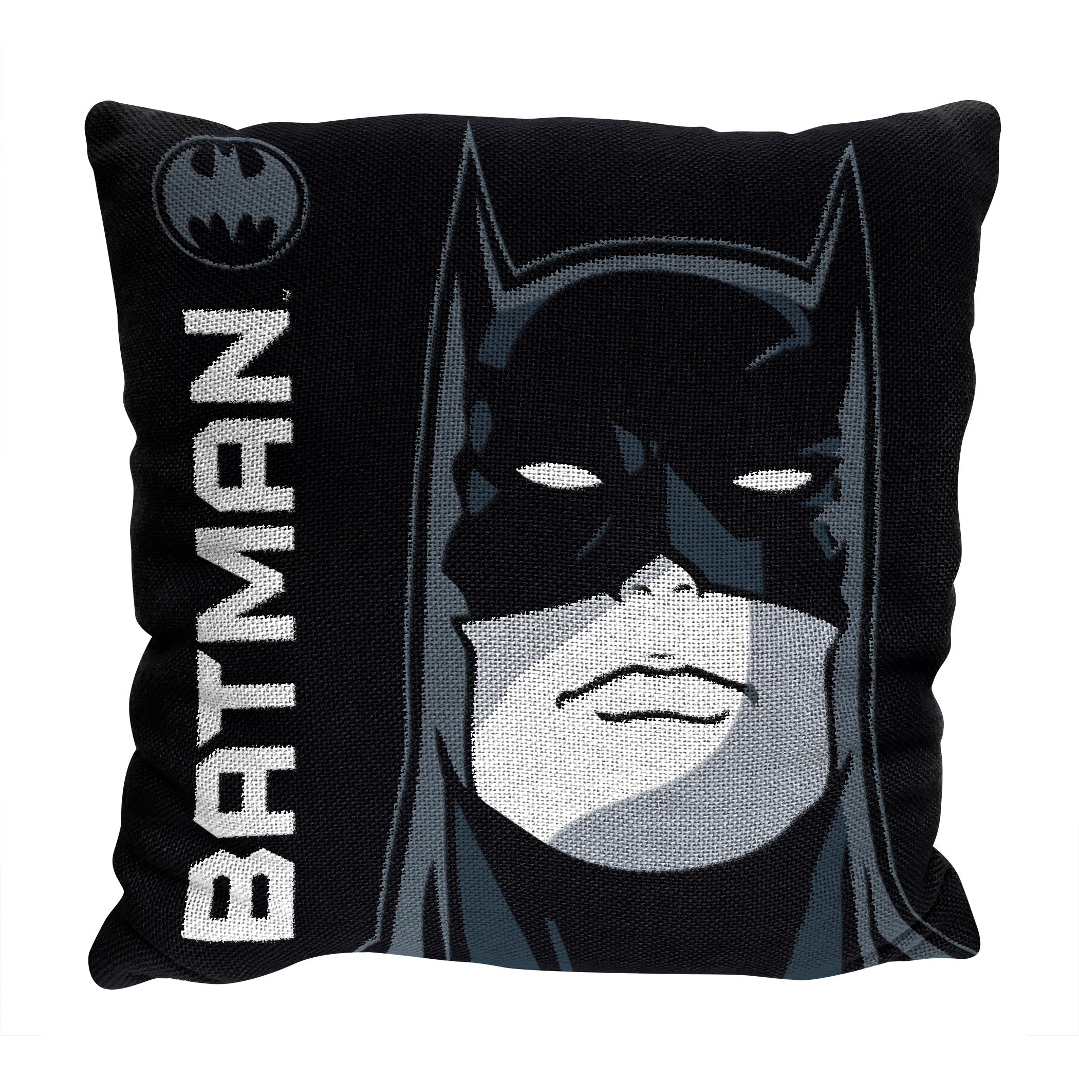 Warner Bros. Batman I Am Batman Jacquard Pillow 20x20 Inches