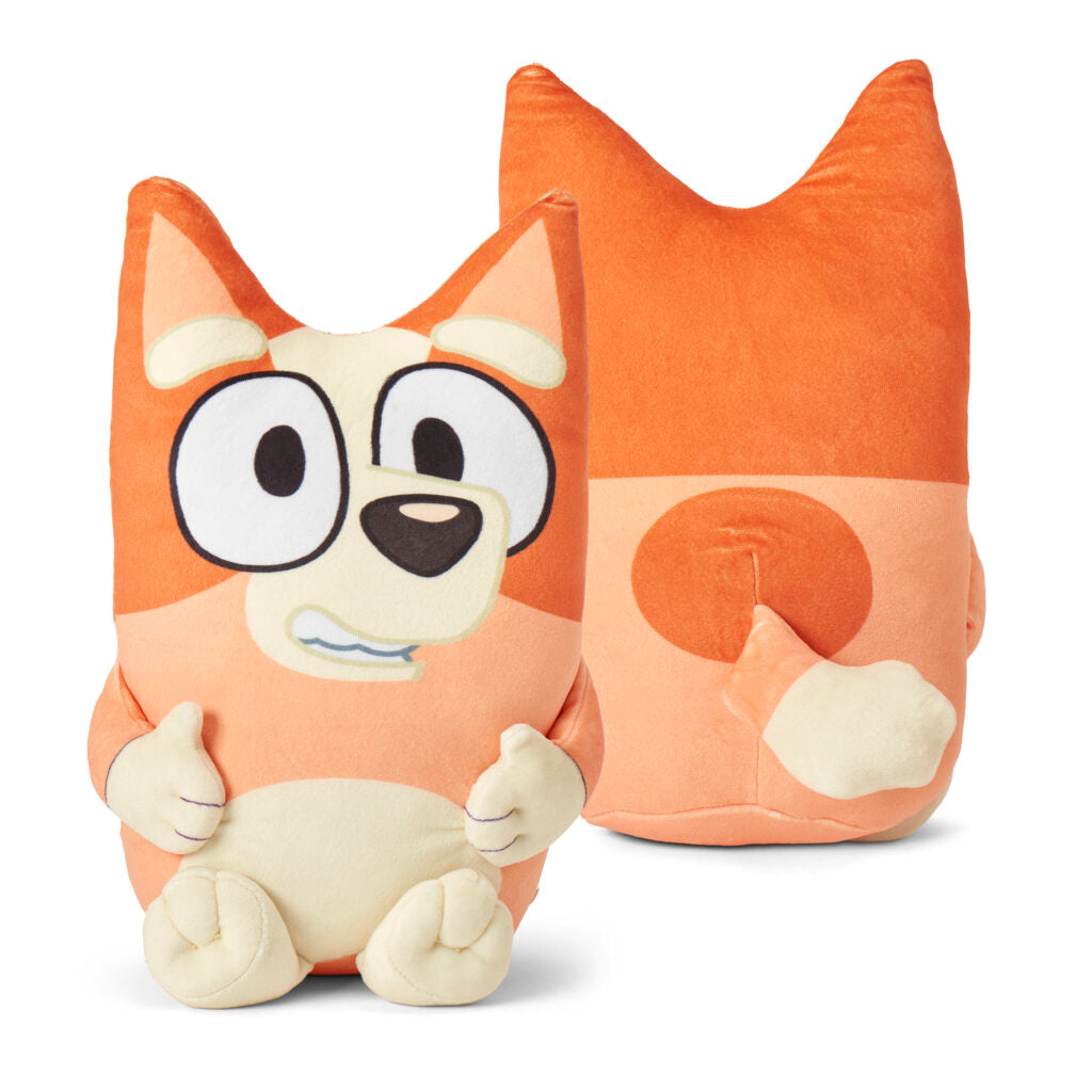 Bluey Bingo Lilac Dotty Fun 11 inch Character Hugger and 40 x 50 inch Throw Blanket Set