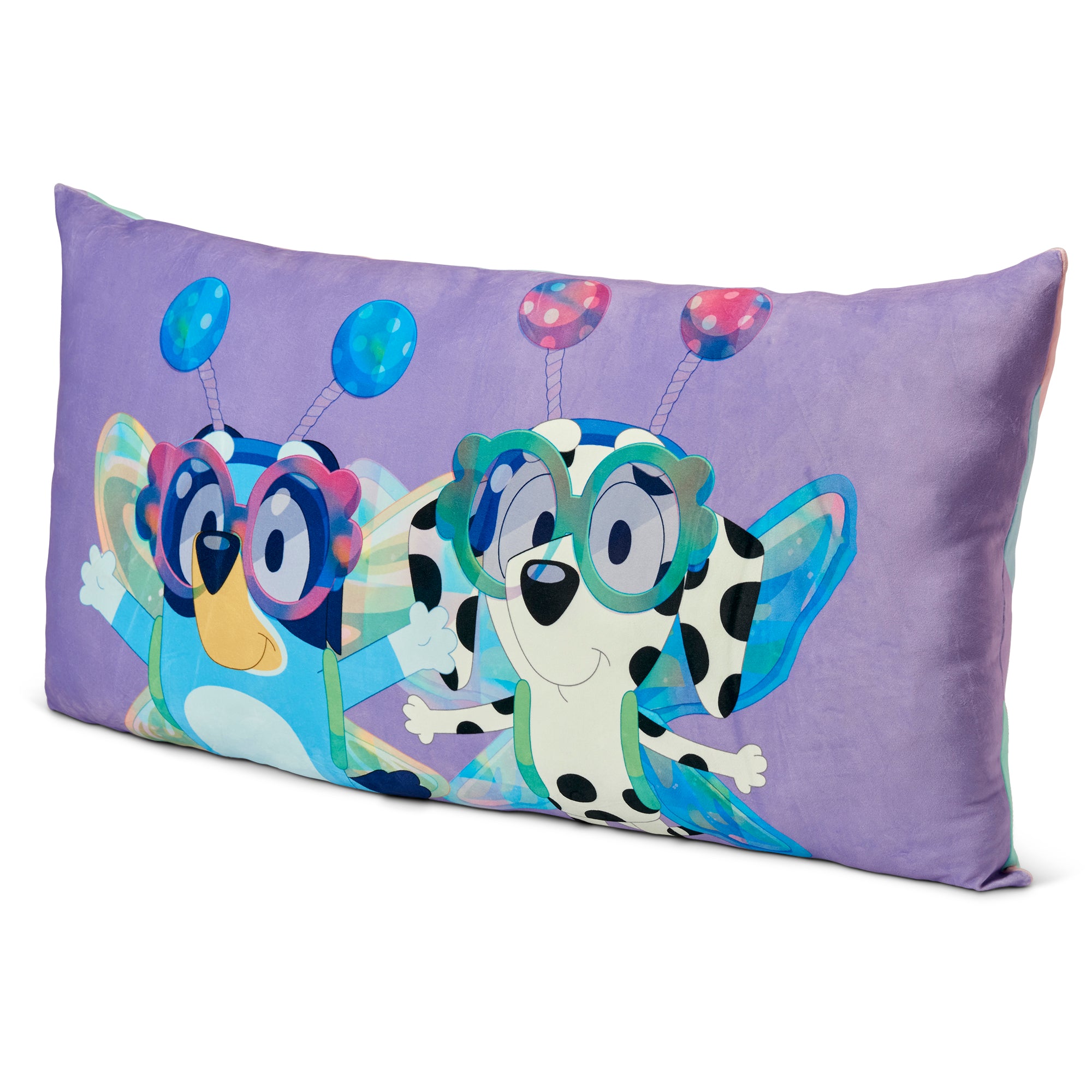 Bluey Bluey And Chloe Cloud Body Pillow 18x36 inches
