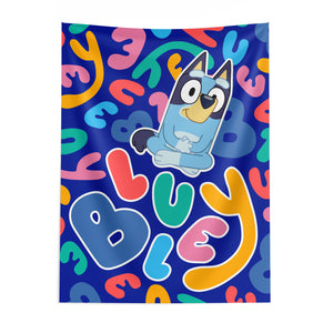 Bluey Spelling Bluey Wall Hanging 40x57 inches