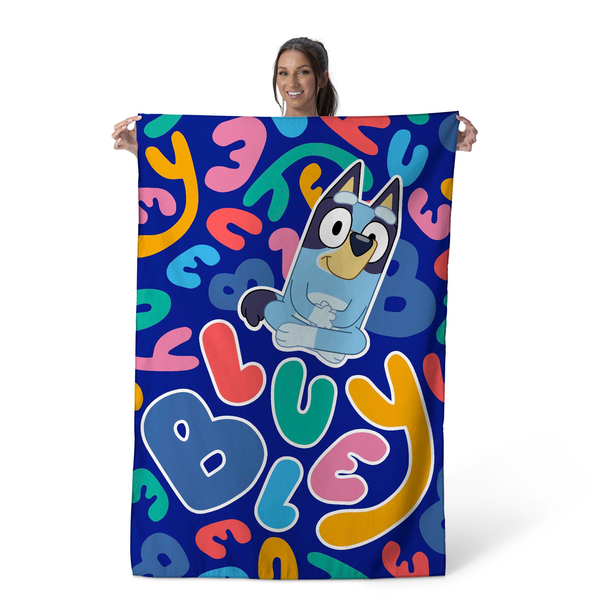 Bluey Spelling Bluey Wall Hanging 40x57 inches