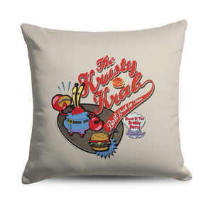 Spongebob Best Grub Throw Pillow 18x18 inches