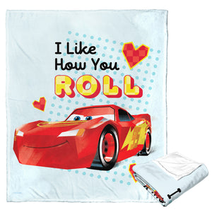 Disney Pixar Cars Like How You Roll Silk Touch Throw Blanket 50x60 Inches