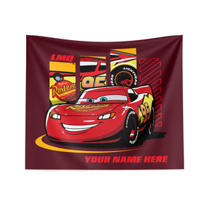 Pixar Cars LMQ Personalized Wall Hanging