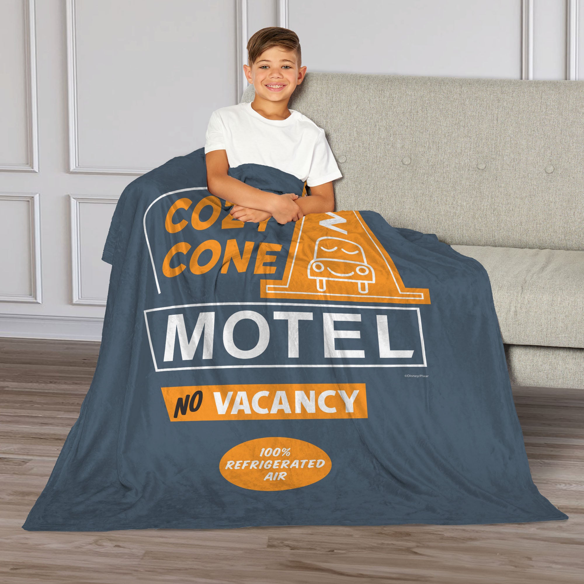 Disney Pixar Cars Cozy Cone Silk Touch Throw Blanket 40x50 Inches