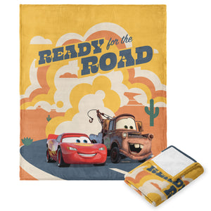 Disney Pixar Cars Road Ready Silk Touch Throw Blanket 40x50 Inches