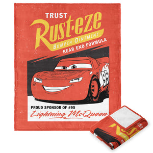 Disney Pixar Cars Trust Rusteze Silk Touch Throw Blanket 40x50 Inches