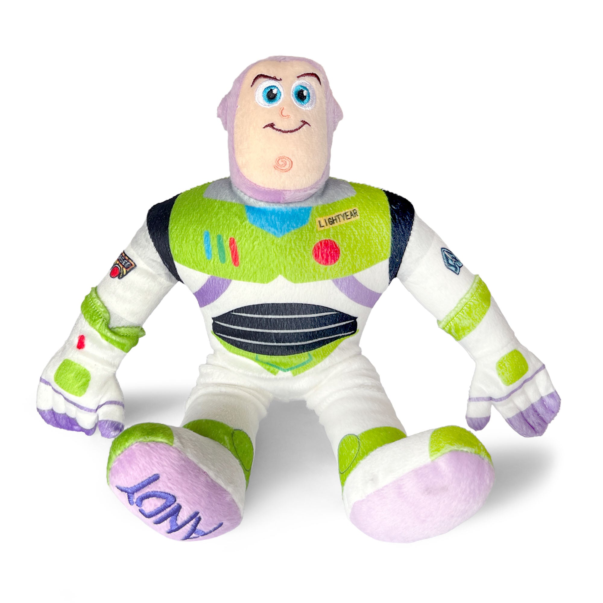 MLB Los Angeles Dodgers Disney Toy Story Buzz Lightyear Cameo Hugger Pillow & Silk Touch Throw Blanket Set 40x50 Inches