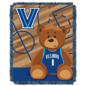 NCAA Villanova Wildcats Baby Woven Jacquard Throw Blanket 46x60 Inches